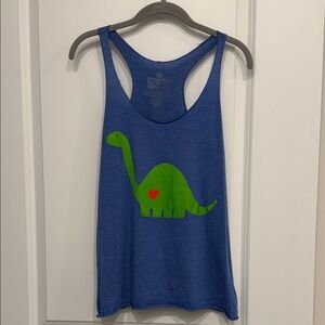 Blue Disney World Dinosaur Tank Top